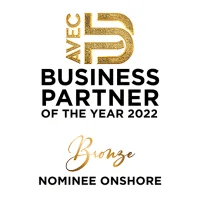 AVEC Business Partner of the Year 2022, Bronze nominee onshore